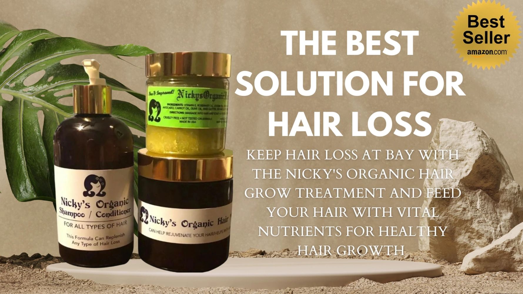 The Nicky's Organic Hair Grow Treatment